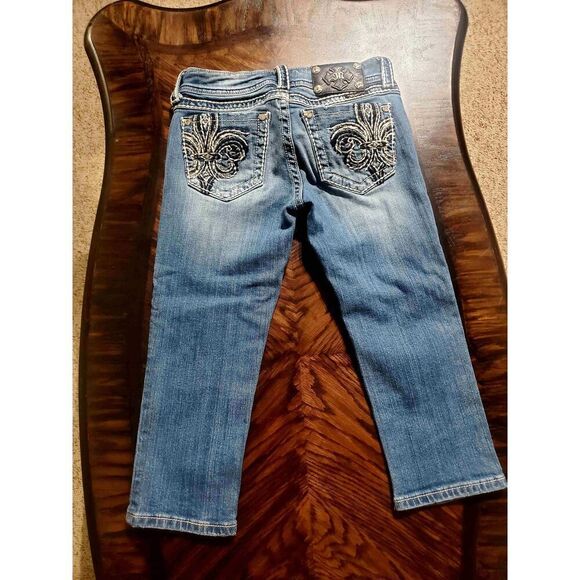 MISS ME DENIM CAPRIS - Picture 1 of 11